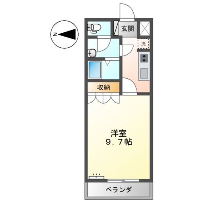 イーストリバーの間取り