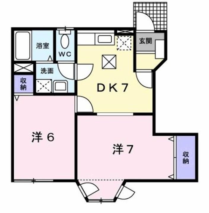 サンハイツ Ⅰの間取り