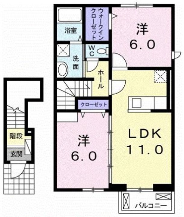カーム・セイ Ⅲの間取り