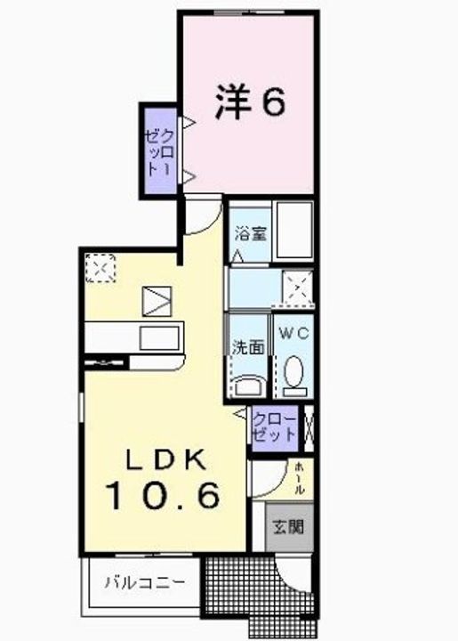 マスターズBの間取り