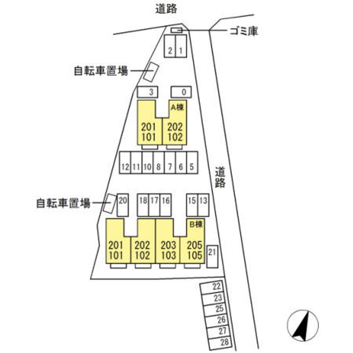 エスポワールメゾン B棟のその他画像