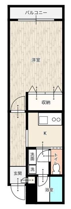 ラフィネHIROの間取り