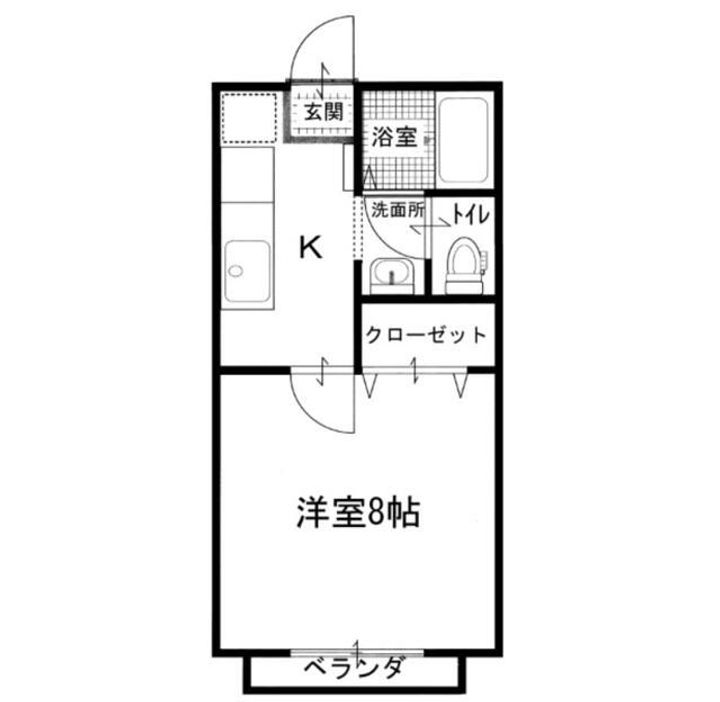 笠田ハイツ9号地の間取り