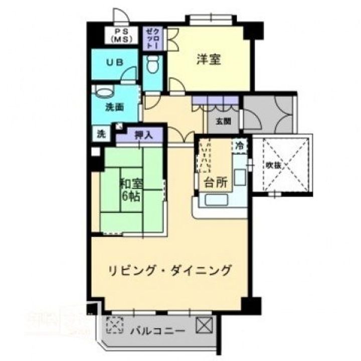 アークブリッジ1105の間取り