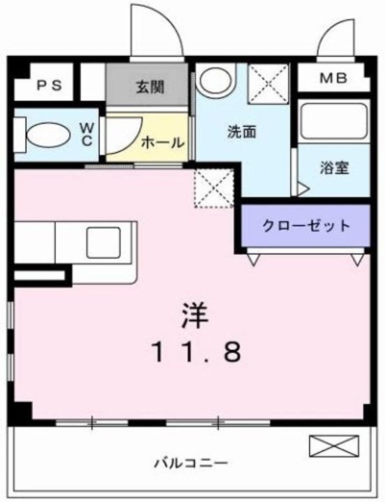 パステル・ベルの間取り