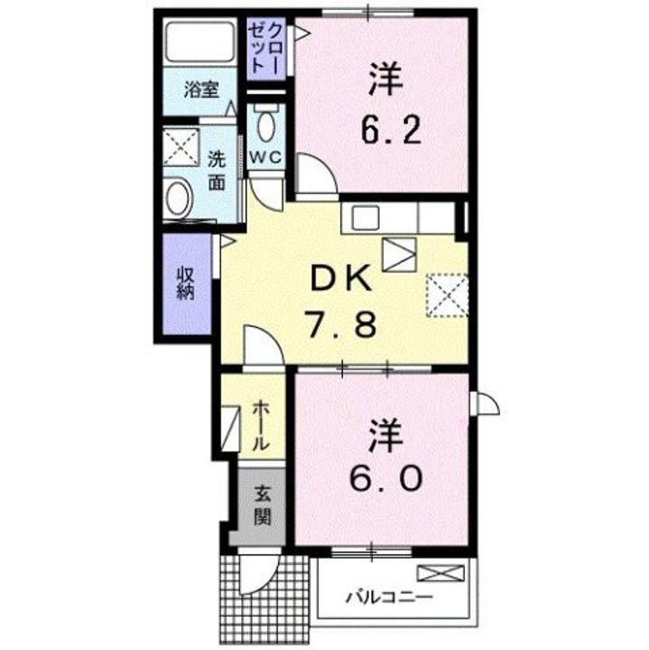レスタンノールの間取り