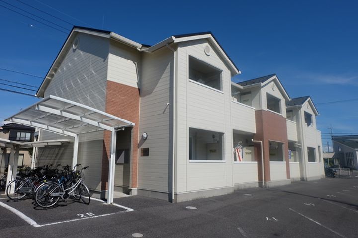 滋賀県近江八幡市古川町の賃貸アパートの外観