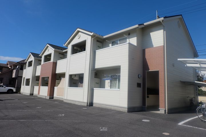 滋賀県近江八幡市古川町の賃貸アパートの外観