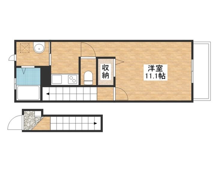ウエストヴィレッジの間取り