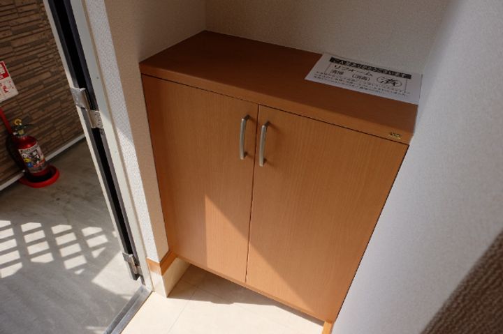 グリーンハイムの玄関