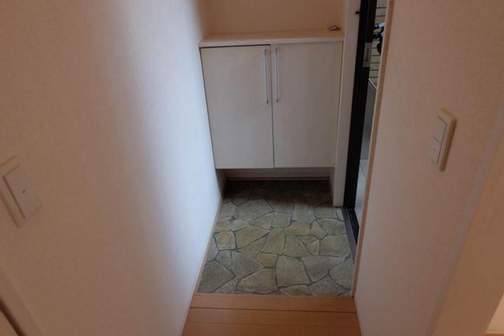 コーポミズホの玄関