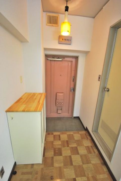 サンハイツの玄関