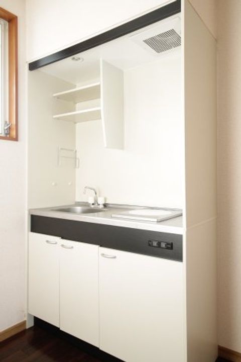 ハイツしらゆり201のキッチン