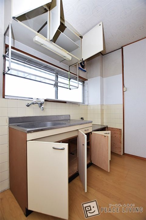 小浜マンション203のキッチン