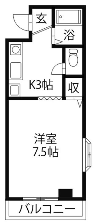 サンヴィレッジ山城4Dの間取り