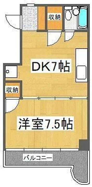 シティコーポ宝仙403の間取り