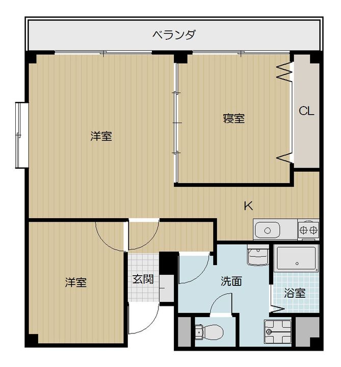 ピース・リーベ栄町702の間取り