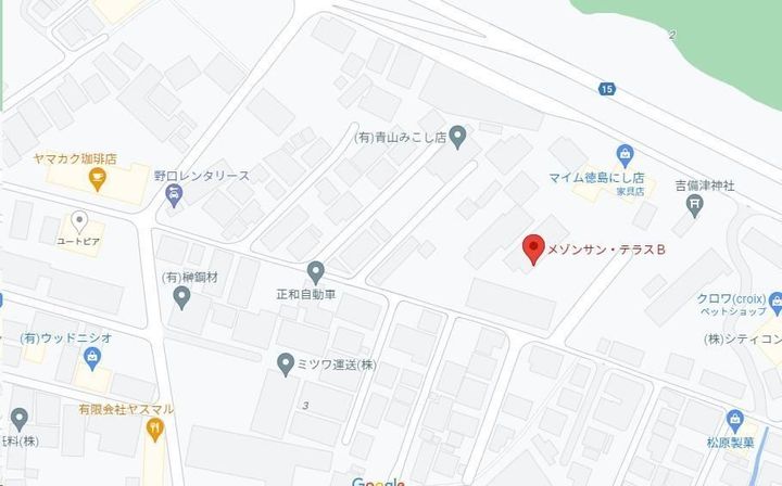 メゾン サン・テラスBの地図