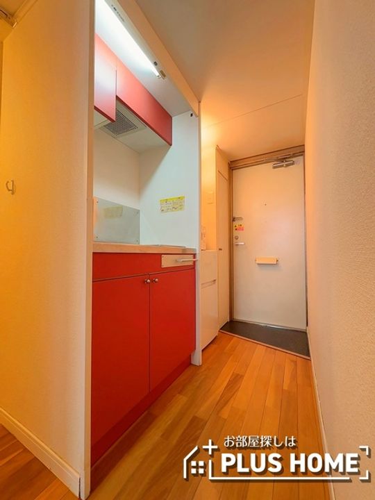 レオパレス向Aのキッチン