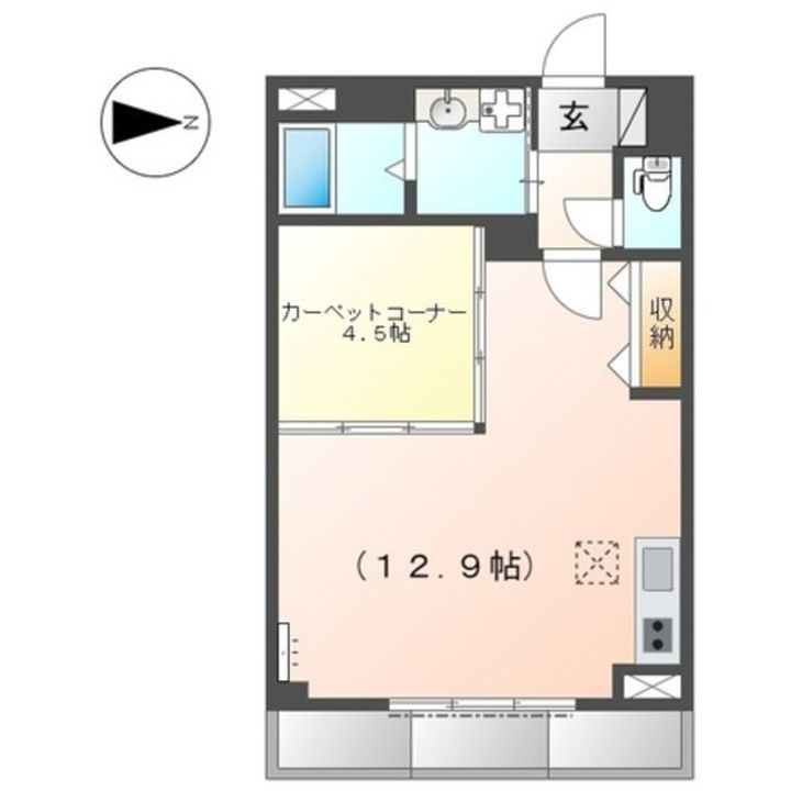 プリオール紀伊の間取り