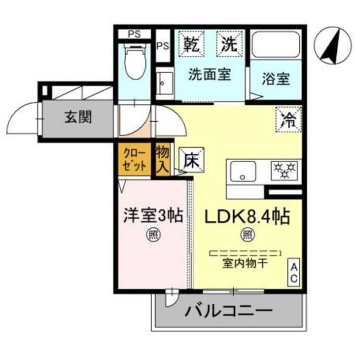 D−grace秋月の間取り