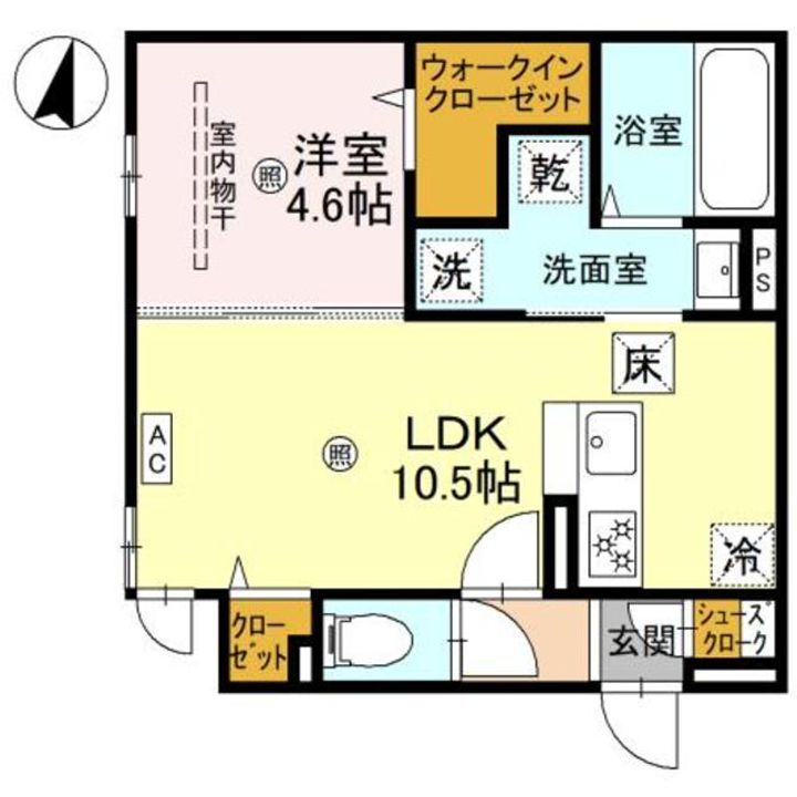D−grace秋月の間取り