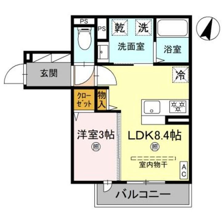 D−grace秋月の間取り