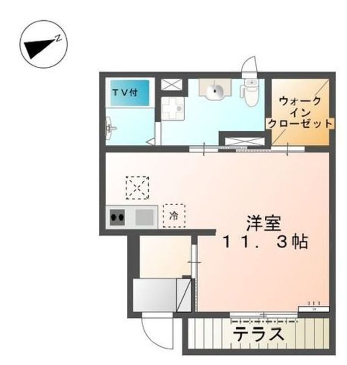 アジャートくろだの間取り