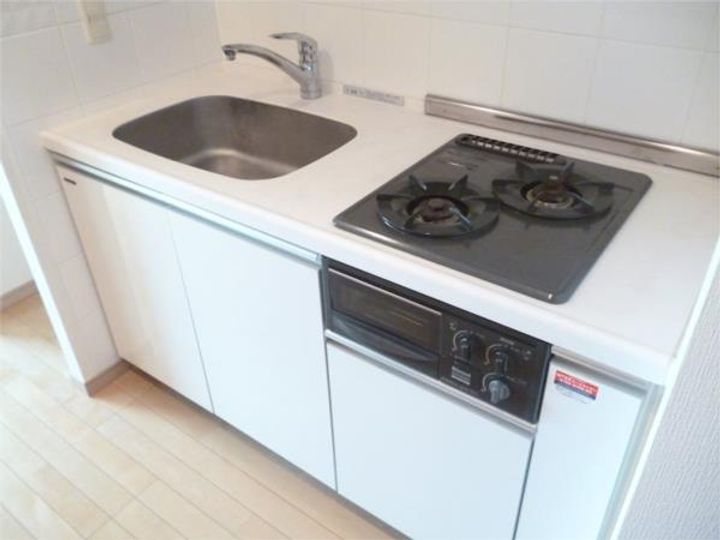 東京都港区港南2丁目(マンション)の賃貸物件のキッチン