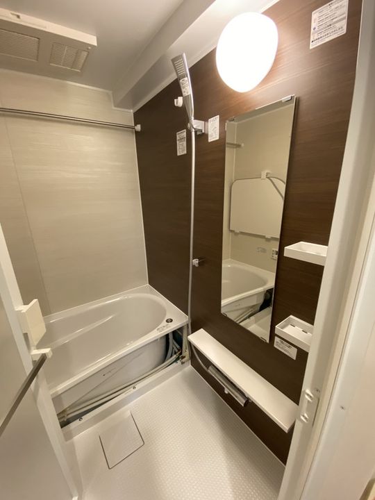 東京都中央区日本橋箱崎町(マンション)の賃貸物件の風呂