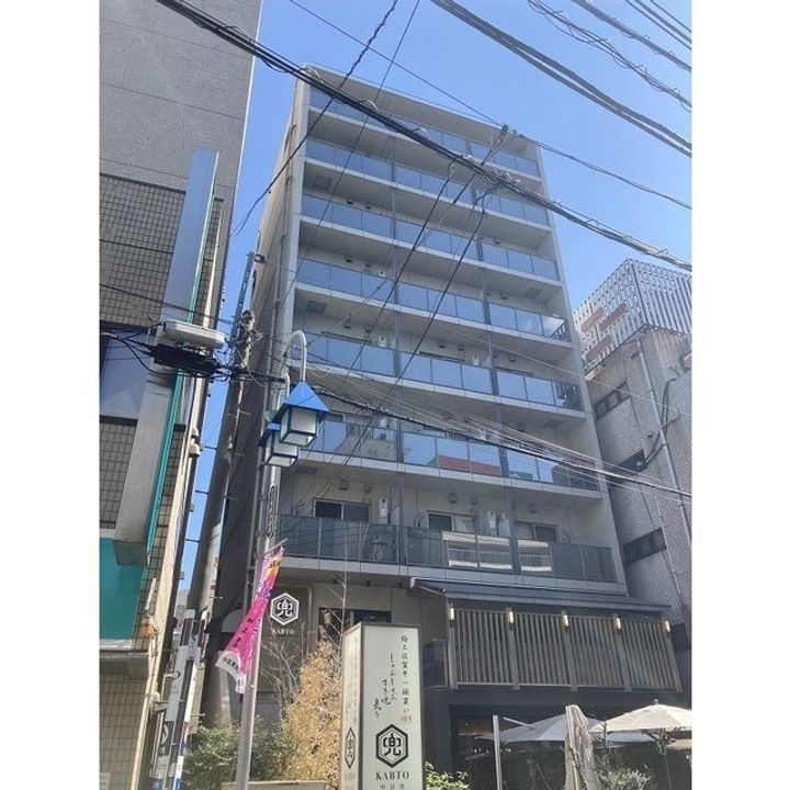 ウェルスクエア中目黒の外観