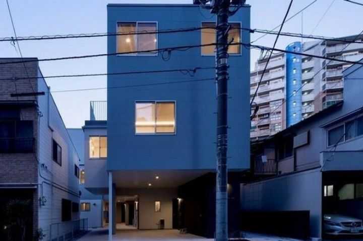 高輪キューブイーストの外観