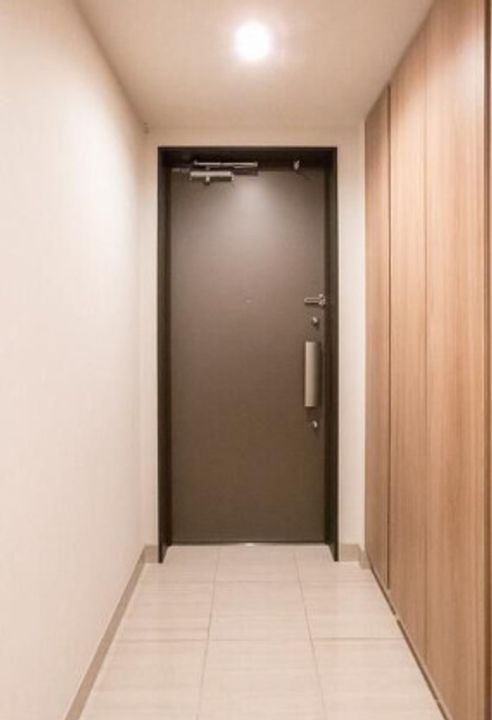 品川ハートビュータワーの玄関