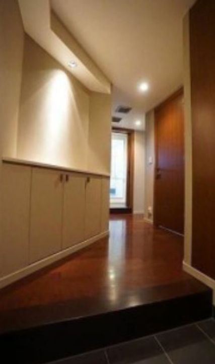 東京ツインパークスライトウイングの玄関