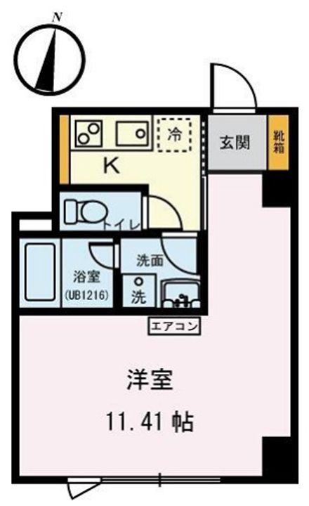 パルク北参道の間取り