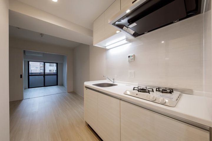 東京都中央区湊3丁目(マンション)の賃貸物件のキッチン