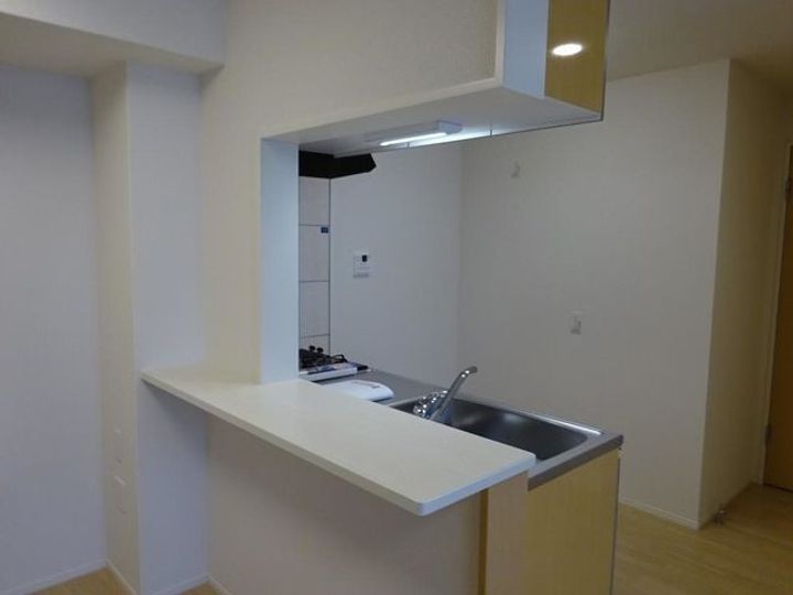 ライブリーポトス江波のキッチン