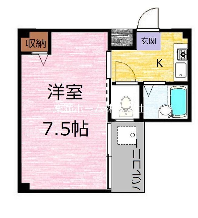 Stable万寿寺403の間取り