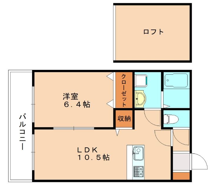 piu forte202の間取り