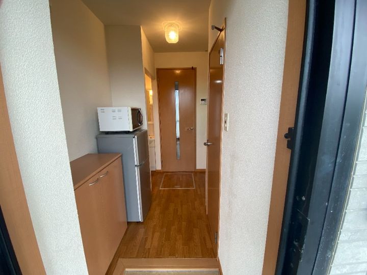 福岡県宗像市田熊1丁目(アパート)の賃貸物件101の玄関