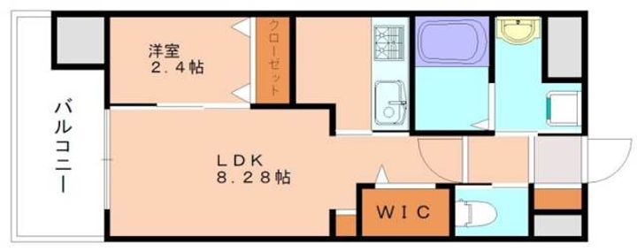 ロイヤルタワー宗像中央905の間取り