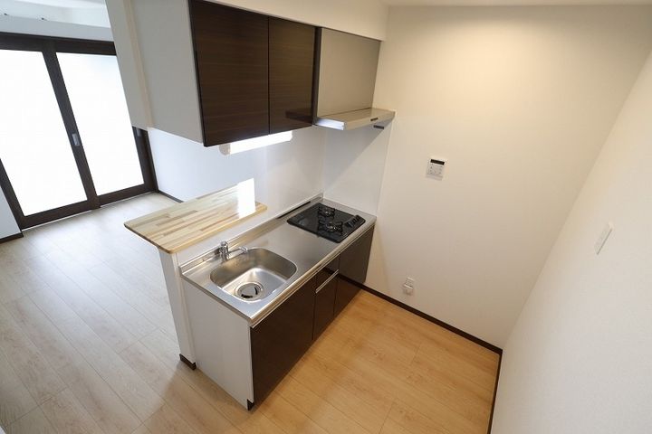 福岡県福岡市西区生の松原2丁目(アパート)の賃貸物件のキッチン