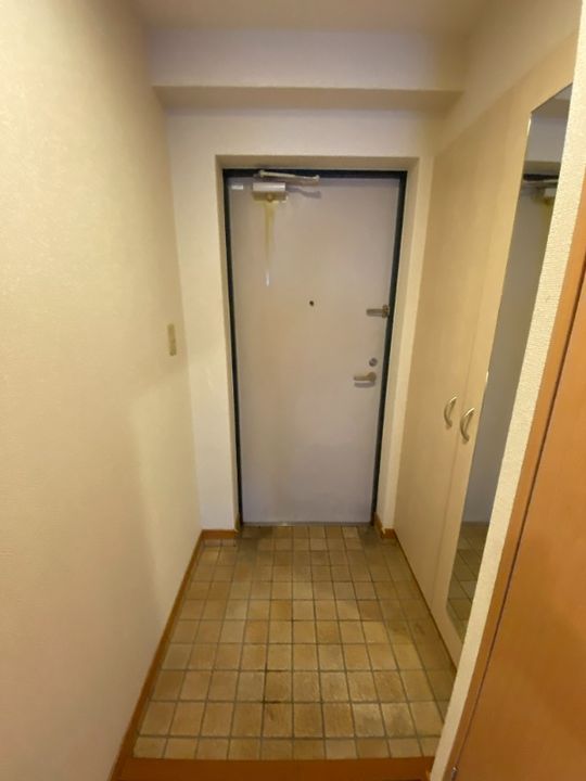福岡県福岡市早良区干隈3丁目(マンション)の賃貸物件の玄関