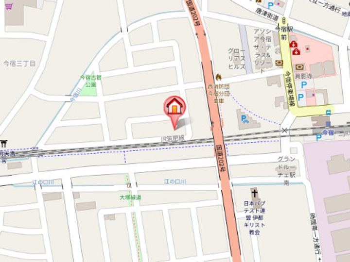 福岡県福岡市西区今宿3丁目(アパート)の賃貸物件の地図