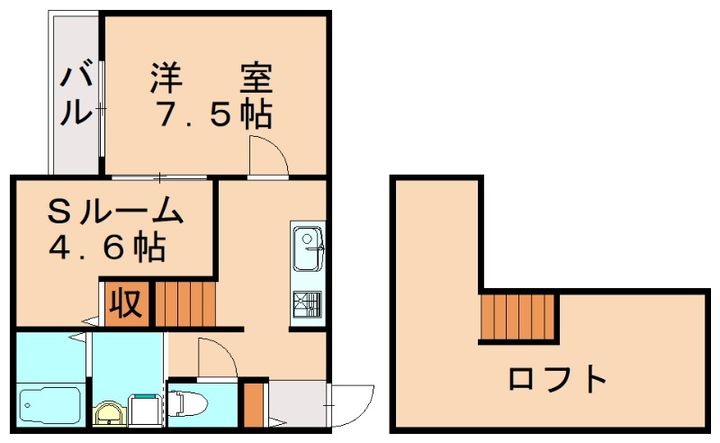 マンダリン吉塚の間取り
