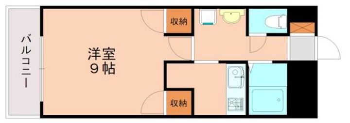 福岡県福岡市東区唐原1丁目(マンション)の賃貸物件606の間取り