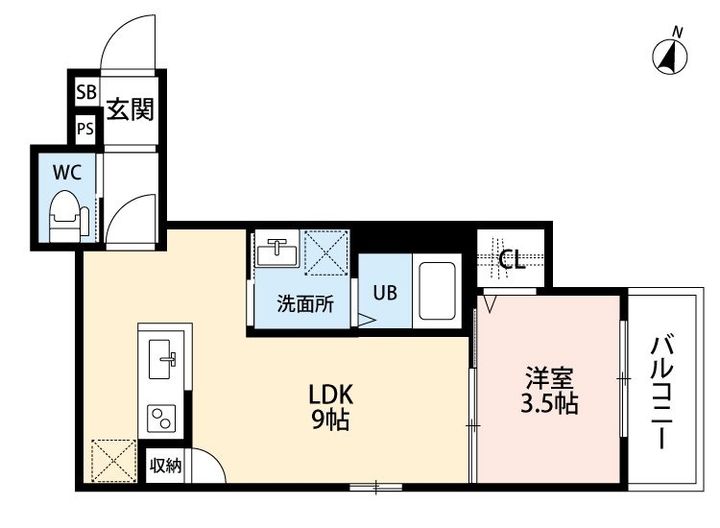 仮)robothome唐原Ⅱ302の間取り