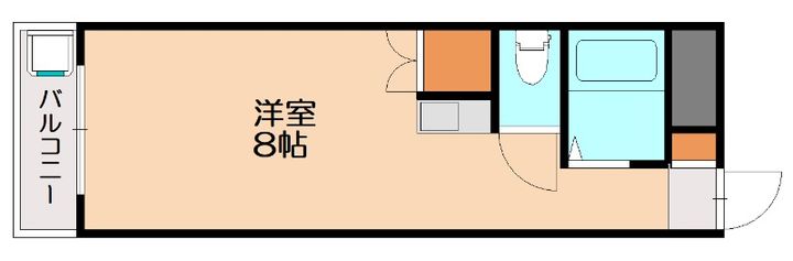 ロイヤルプラザ88C-1の間取り