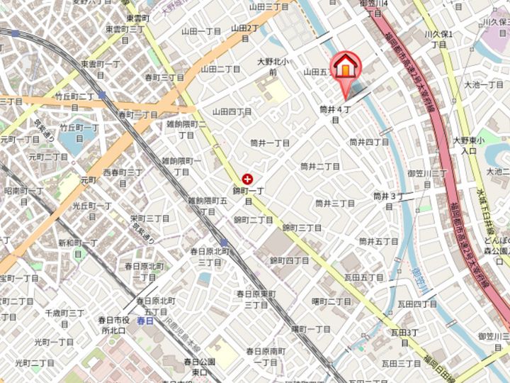 ヴィラ21304の地図
