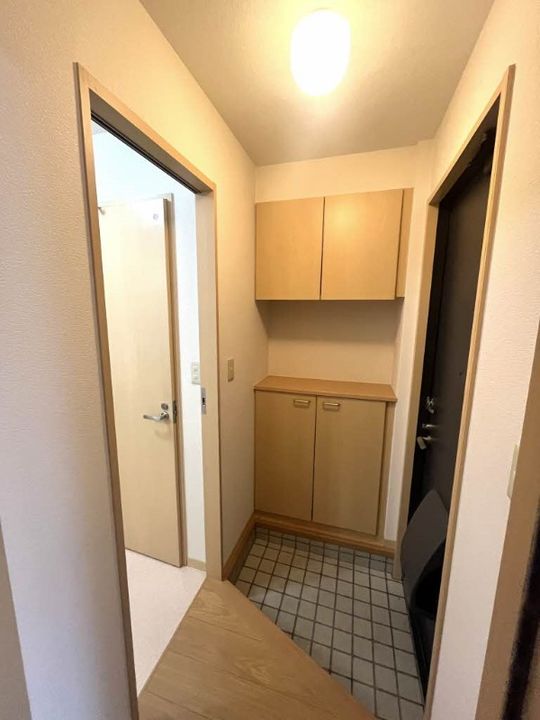 メゾン・ド・ベルヴューA101の玄関